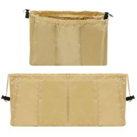 2pcs Handbag Organizer Insert Purse Organizer Multi-pockets Inner Bag Organizer Tote Bag