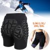Protective Shorts for Skiing Snowboarding Skating Skateboarding EVA Hip Protection Pad for Adults Kids 3D Padded Breathable Protective Shorts for Hip